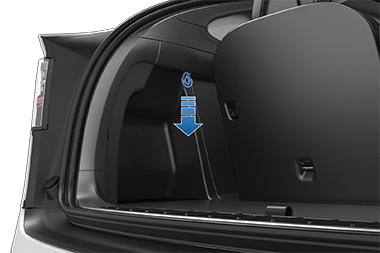 释放拉索，以及一个向下箭头。